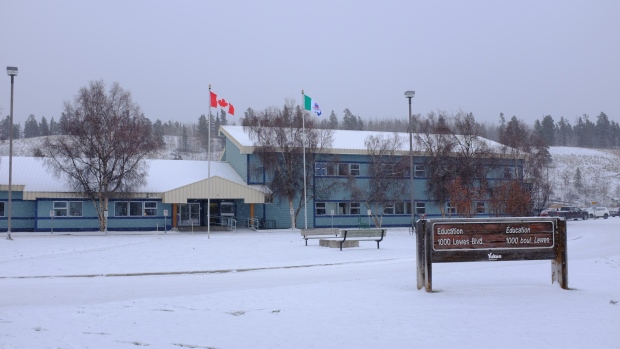 Former teacher-on-call in Yukon facing child porn, weapons charges identified; The Department of Education building in Whitehorse\.