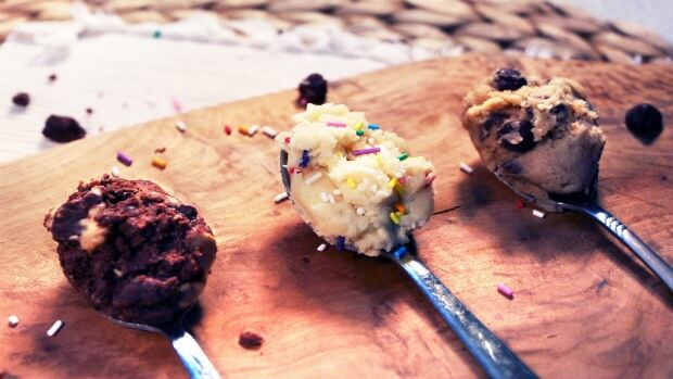 Edible cookie dough