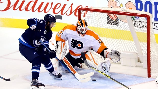 jets rally from 2 down to soar past flyers in shootout cbc sports philadelphia flyers vs winnipeg jets