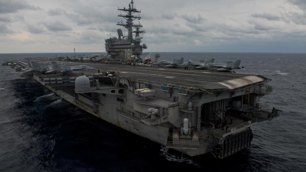 Eight Rescued After US Navy Aircraft Crashes Into Pacific Ocean Eight Rescued After US Navy Aircraft Crashes Into Pacific Ocean