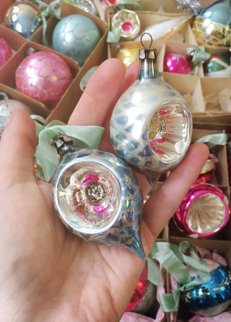 vintage christmas ornaments