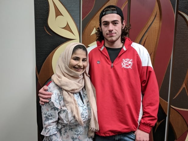 Noor Fadel and Jake Taylor