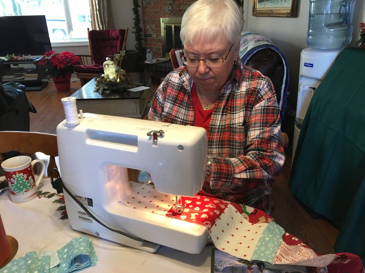 How an Edmonton nurse copes with depression by quilting for mentally