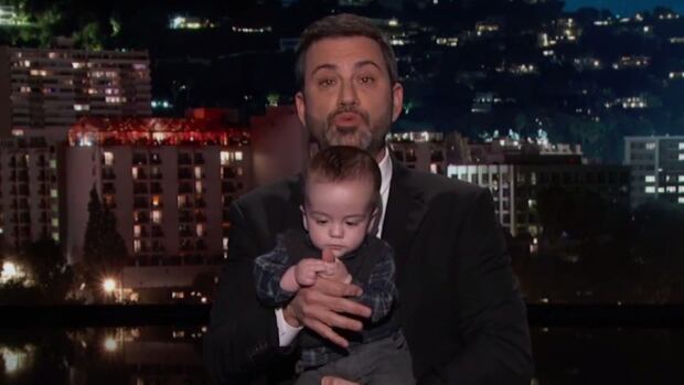 Jimmy Kimmel brings out his son to talk about health care