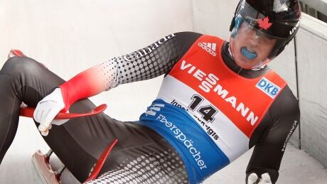 Luger John Fennell, shown competing for Canada in 2014, had his sled break during his attempt to qualify for February's Olympics as an American. 82874192