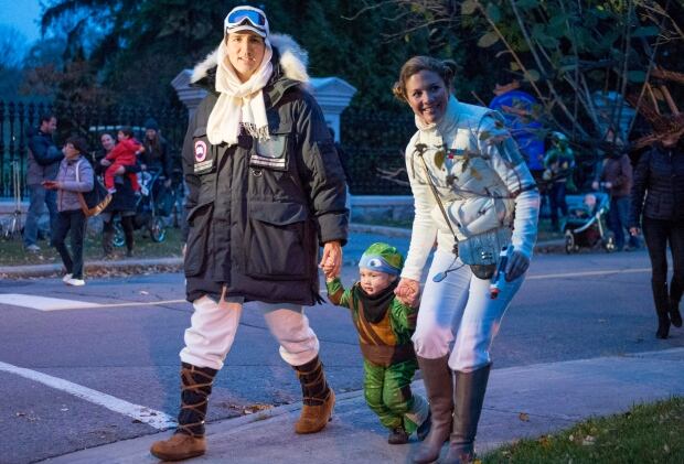 Trudeau Family Halloween 20151031