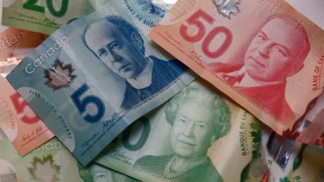 cash money currency economy Canadian dollars