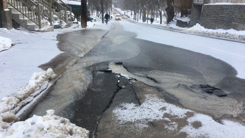 busted water main