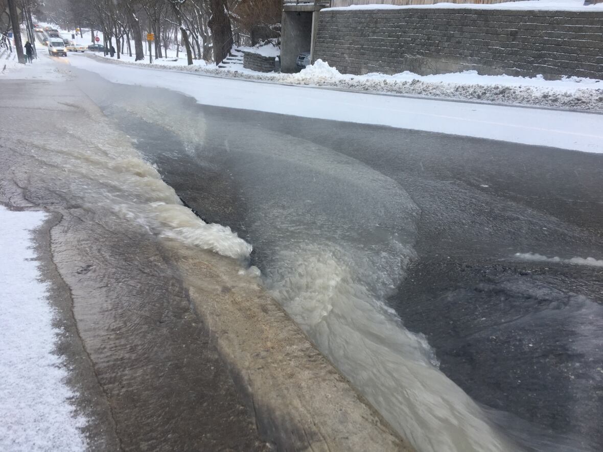 busted water main