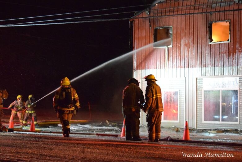Fire destroys Brookfield bridal shop that was once a fire hall CBC News