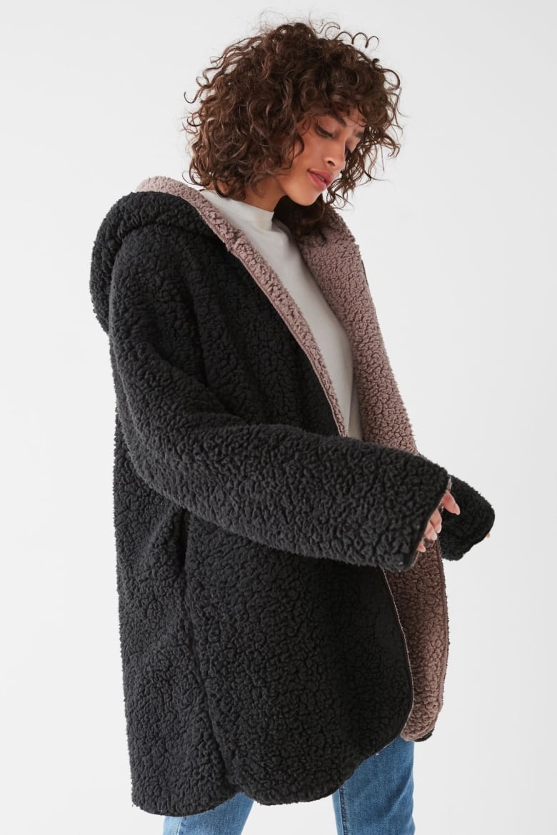 Cozy reversible coat sale