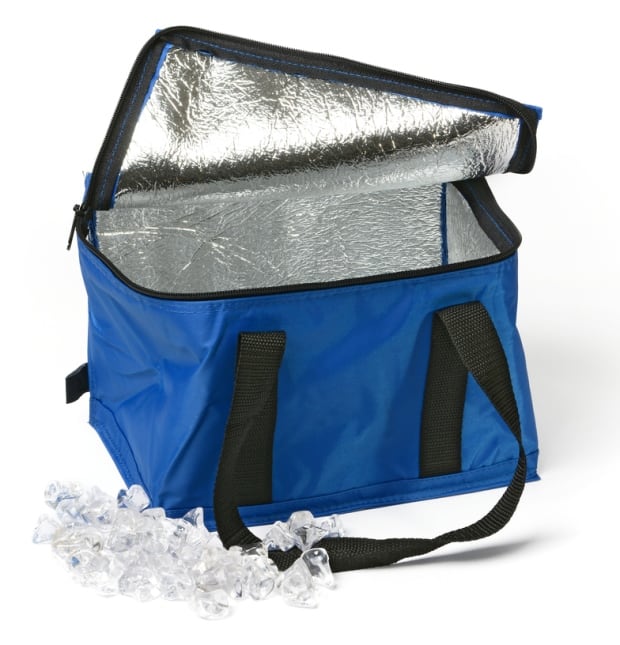 insulated cooler bag with ice