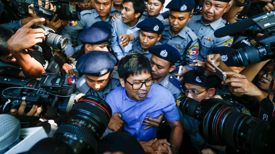 Washington for unconditional release of Reuters journalists