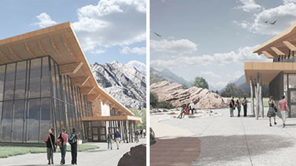 Design chosen for contentious Waterton visitor centre CBC News