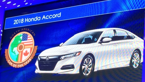 Honda Accord named vehicle of the Year Honda Accord named vehicle of the Year