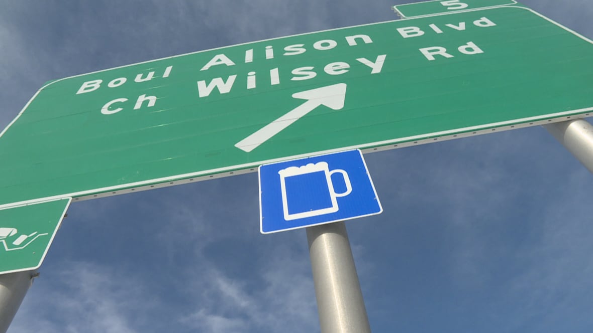 Beer... in this place new road signs point to nearest brews New