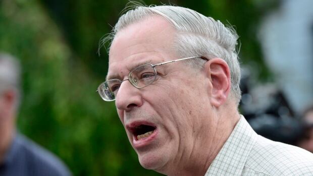 Former Montreal, Maine and Atlantic chairman Edward Burkhardt said he's happy with the verdict in the Lac-Mégantic trial.