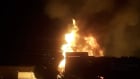 Port Coquitlam train yard fire