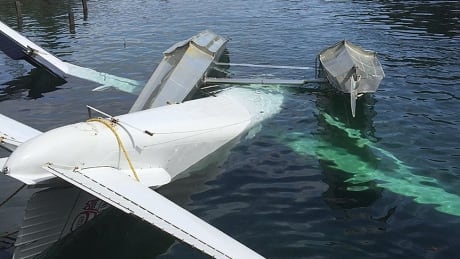 RCMP Kitkatla Float Plane Seaplane Crash Submerge