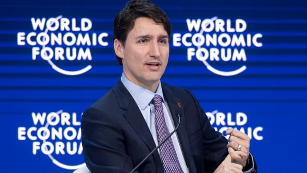 Prime Minister Justin Trudeau is making his way home today from the World Economic Forum in Davos, Switzerland.