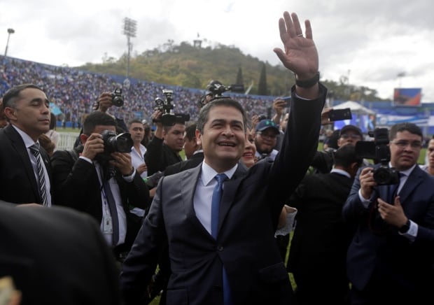 HONDURAS-INAUGURATION/HERNANDEZ
