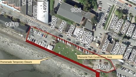 City of White Rock Memorial Park Construction Closure