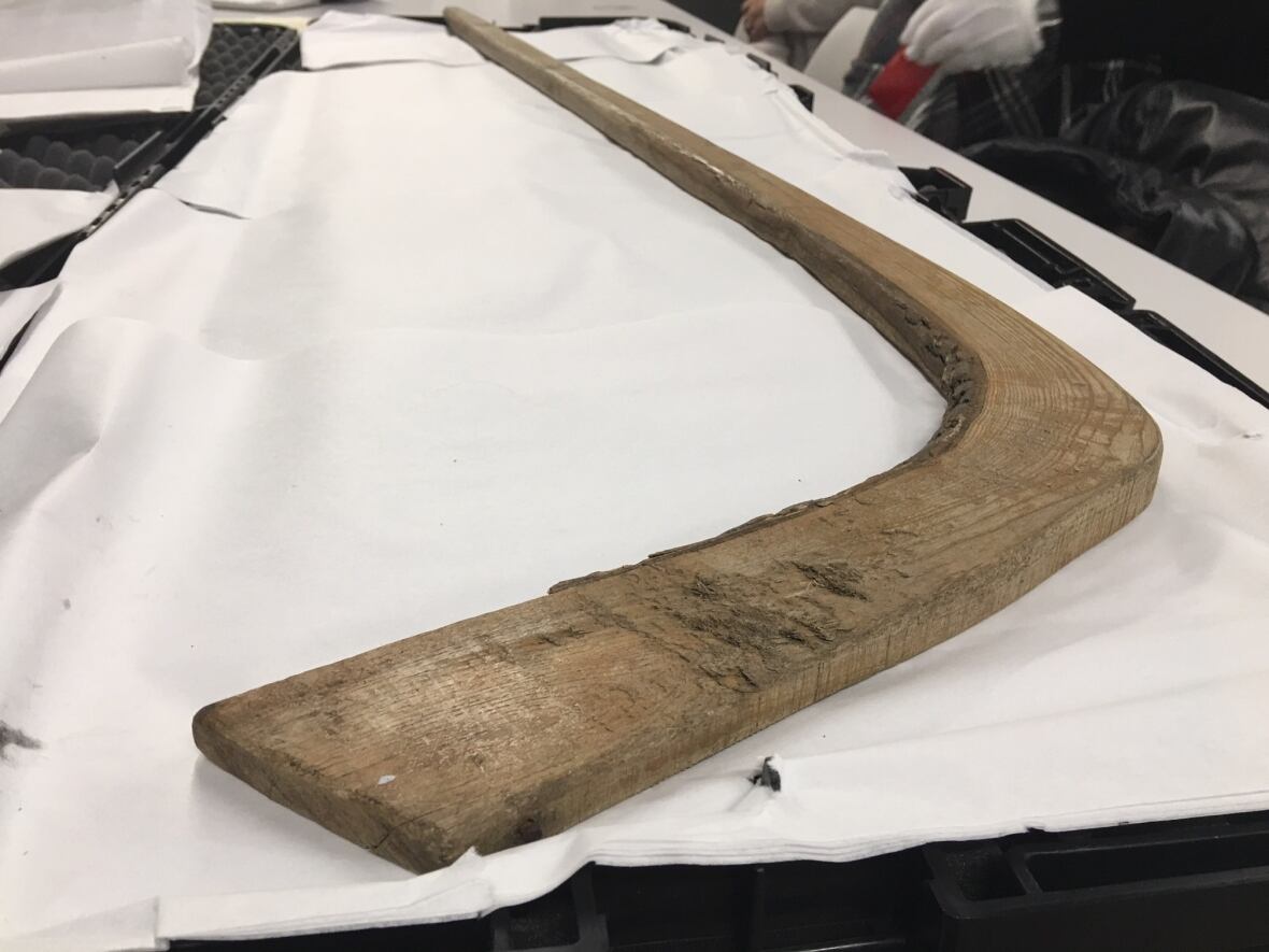 This could be Canada's oldest hockey stick CBC News