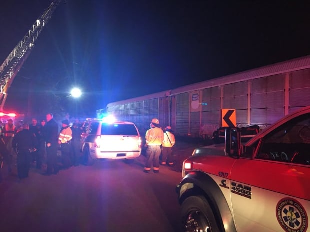 South Caroline train derailment