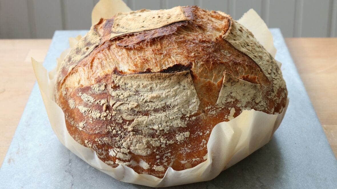 How to make sourdough bread using homemade yeast starter Calgary
