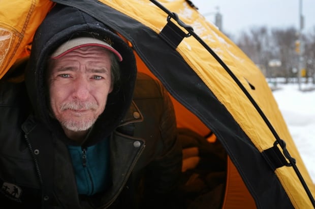 Former soldiers camp out in Ottawa to demand respect, better services Trevor-sanderson