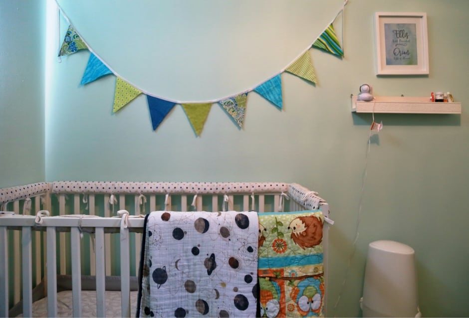Ellis empty crib