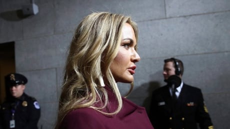 Vanessa Trump arrives on the West Front of the U.S. Capitol on Friday, Jan. 20, 2017, in Washington, for his inauguration ceremony as the 45th president of the United States. Trump Inauguration