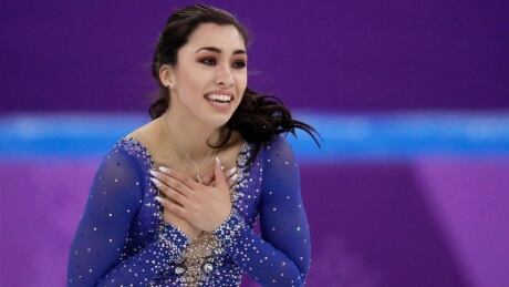 Gabrielle Daleman's aunt is one of millions of Canadians who stayed up late to watch her niece win the gold medal in the team figure skating competition, aired live on CBC. gabrielle-daleman