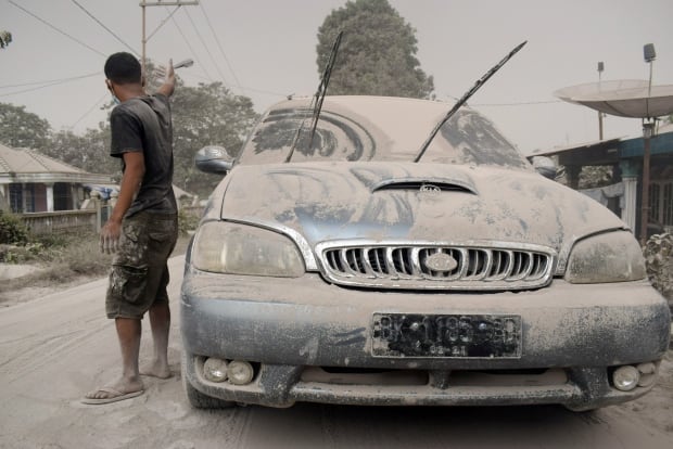 Summit of Indonesian volcano Mt Sinabung 'annihilated' by eruption