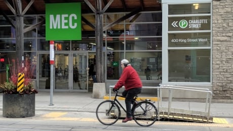 MEC store King St, Toronto