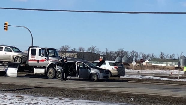 Tow Truck Saskatoon >> Charges expected after tow truck rear-ends SUV stopped at Hwy 1 light | CBC News Tow Truck Saskatoon >> Charges expected after tow truck rear-ends SUV stopped at Hwy 1 light | CBC News