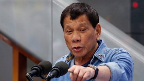 Philippine President Rodrigo Duterte, seen Feb. 13, is popular domestically despite international condemnation over his endorsement of ridding communities of drug criminals by extrajudicial means. Philippines Duterte