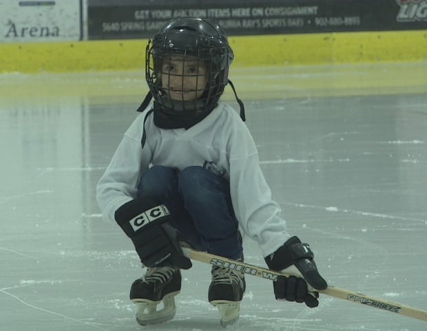 Syrian hockey player