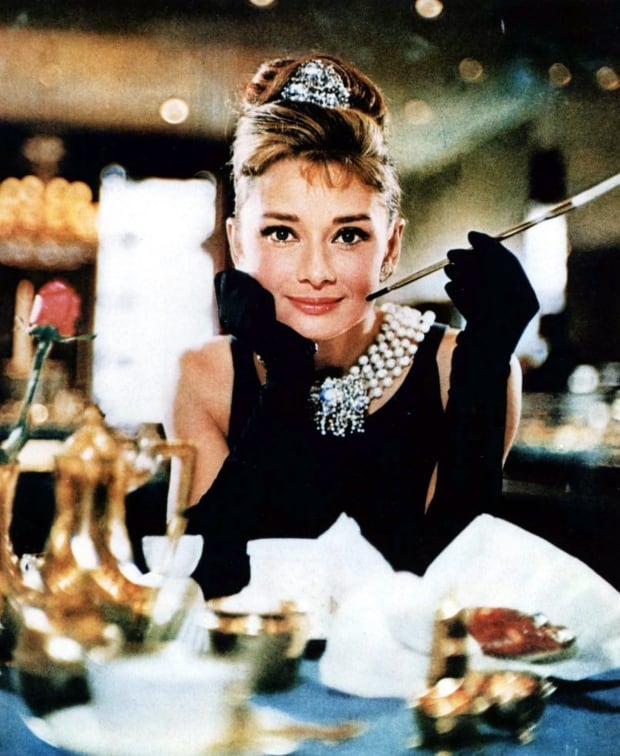 givenchy hepburn black dress