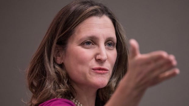 Foreign Affairs Minister Chrystia Freeland says she's reached out to her British counterpart Boris Johnson to condemn the attack