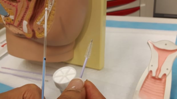 Pap test brushes