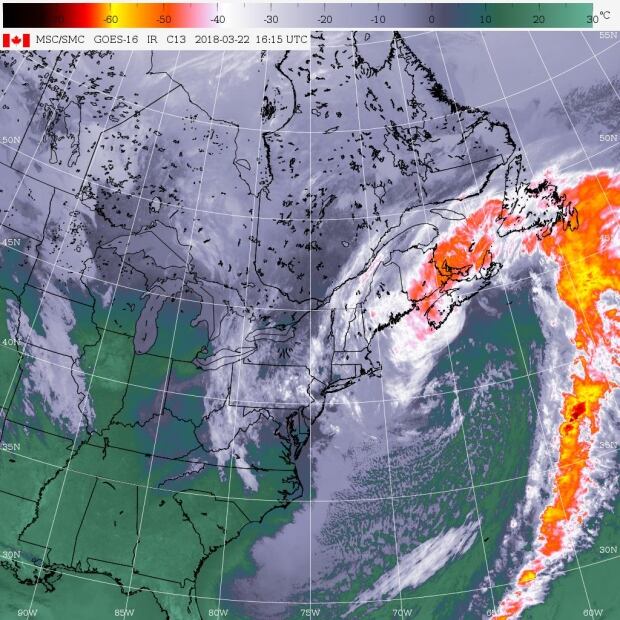 'Tricky' nor'easter closes schools, makes for slick driving conditions