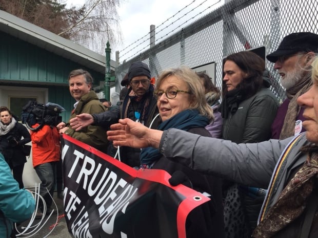 Green leader Elizabeth May to join pipeline protest in Burnaby