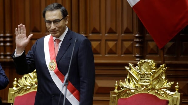 Peru's Congress formally accepts resignation of president Peru's Congress formally accepts resignation of president