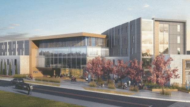 The YWCA Hub in Inglewood is under construction. 
