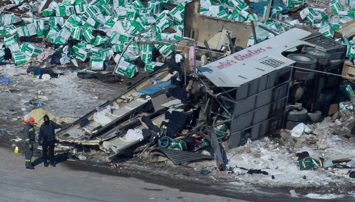 Calgary trucking company involved in Humboldt bus crash suspended
