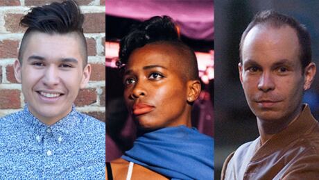 Billy-Ray Belcourt, Aisha Sasha John, Donato Mancini