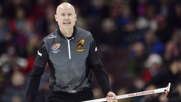Calgary's Kevin Koe lost to Winnipeg's Jason Gunnlaugson 6-3 on the opening day of the Champions Cup in Calgary. koe-kevin-121017-620