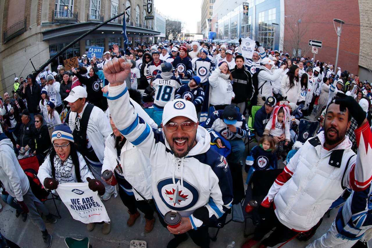 Whiteout parties to continue for Winnipeg Jets home playoff games, say  organizers