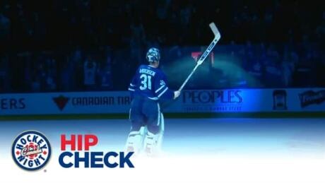 The Danish goaltender was on point, including an incredible late save to keep the Leafs up 4-2 ? Hip Check: Frederik Andersen was on his game as the Leafs pick up their first win of the playoffs